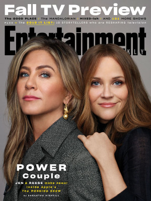 JENNIFER ANISTON and REESE WITHERSPOON in Entertainment Weekly Magazine, October