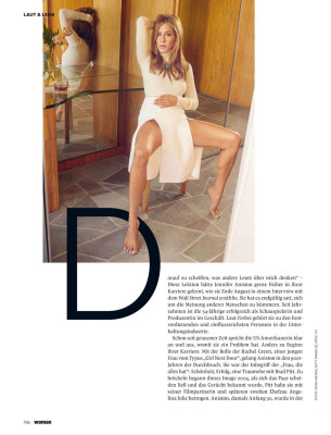 Jennifer Aniston Woman Magazine Austria, November 2023