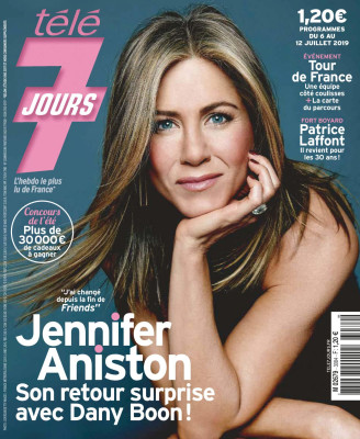 Jennifer Aniston – Tele 7 Jours Magazine 07/06/2019 Issue