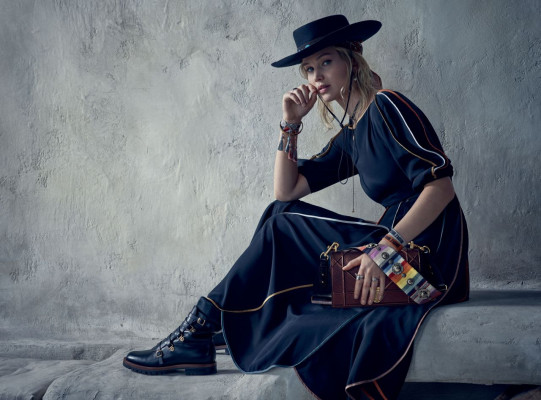 Jennifer Lawrence – Dior Cruise 2018 Campaign, October 2017
