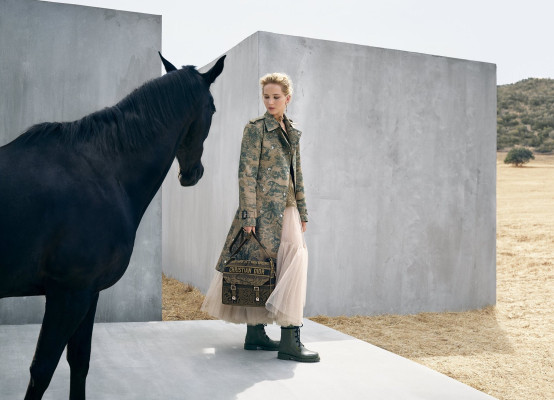 Jennifer Lawrence by Viviane Sassen for Dior Cruise SS 2019 Campaign 06/22/2018