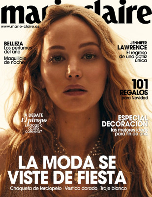 Jennifer Lawrence by Daniel Jackson for Marie Claire España (Dec 2021)