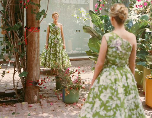 Jennifer Lawrence by Tina Barney for Vogue (October 2022)