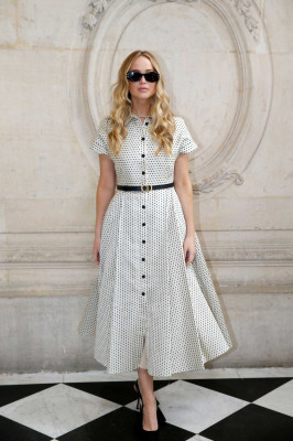 Jennifer Lawrence -  Dior : Front Row - Paris Fashion Week | July 05, 2021