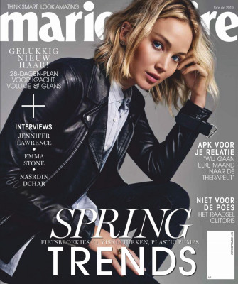 Jennifer Lawrence – Marie Claire Netherlands February 2019