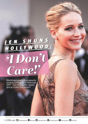Jennifer Lawrence in Look Magazine, UK January 2018