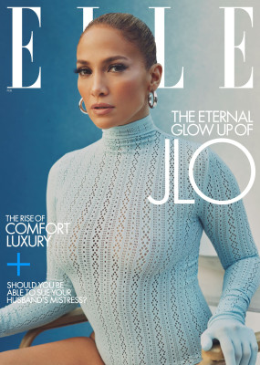 Jennifer Lopez Photographed by Micaiah Carter for US Elle // February 2021 