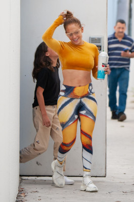 Jennifer Lopez - Leaves Dance Class in Miami 11/03/2019