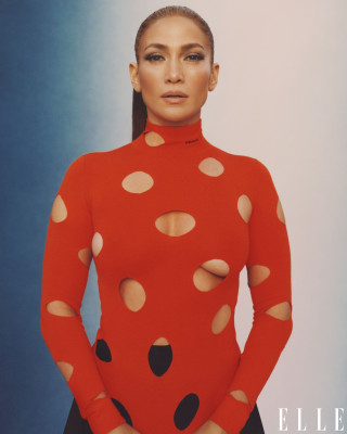 Jennifer Lopez Photographed by Micaiah Carter for US Elle // February 2021 