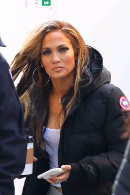Jennifer Lopez - Hustlers On The Set in New York 04/07/2019