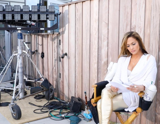 Jennifer Lopez - Hustlers On The Set in New York 04/08/2019