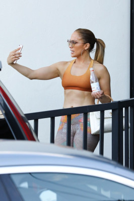 Jennifer Lopez Leaving A Gym In Brentwood 07/09/2018