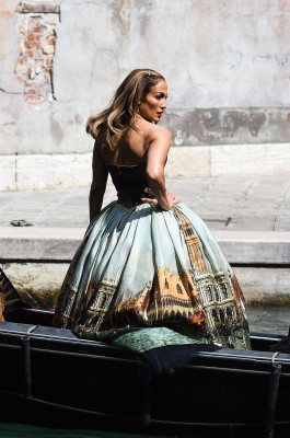 Jennifer Lopez - Dolce & Gabbana Photoshoot in Venice 09/11/2021