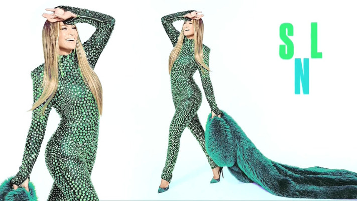 Jennifer Lopez by Mary Ellen Matthews for SNL (December 2019)