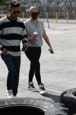 Jennifer Lopez - Somi Fitness in Miami 01/16/2021