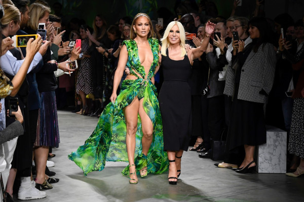 Jennifer Lopez - Versace Show at Milan Fashion Week 09/20/2019