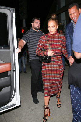 Jennifer Lopez - Osteria Mozza Restaurant in West Hollywood 10/20/2018