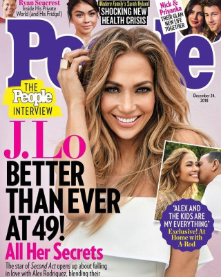 Jennifer Lopez by Peggy Sirota for People Magazine December 2018