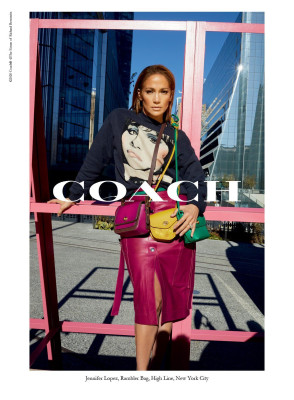 Jennifer Lopez - Coach Spring 2020 Campaign in New York