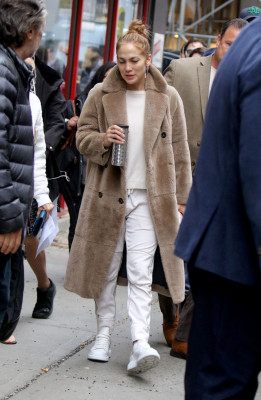 Jennifer Lopez - &#039;Marry Me&#039; On Set in New York 10/23/2019