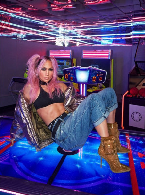Jennifer Lopez by Greg Swales for DSW Fall 2021 Campaign