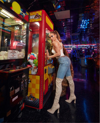 Jennifer Lopez by Greg Swales for DSW Fall 2021 Campaign