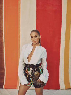 Jennifer Lopez by Micaiah Carter for Elle US (2021)