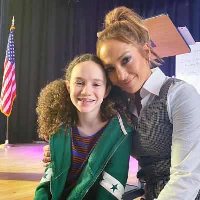 Jennifer Lopez - Marry Me (2022) On Set