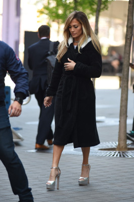 Jennifer Lopez - Hustlers On The Set in New York 04/24/2019