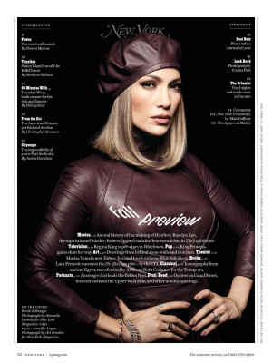 Jennifer Lopez by Art Streiber for New York Magazine 08/25/2019