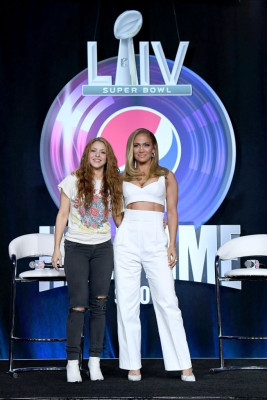 Jennifer Lopez - Super Bowl Press Conference in Miami 01/30/2020