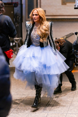 Jennifer Lopez - &#039;New Year&#039;s Rockin&#039; Eve&#039; On Set in New York 12/30/2020