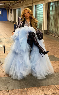 Jennifer Lopez - &#039;New Year&#039;s Rockin&#039; Eve&#039; On Set in New York 12/30/2020