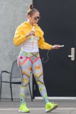 Jennifer Lopez – Arrives at the studio in Los Angeles