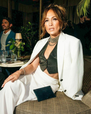 Jennifer Lopez at Brunello Cucinelli Hosts Dinner in Los Angeles 10/18/23