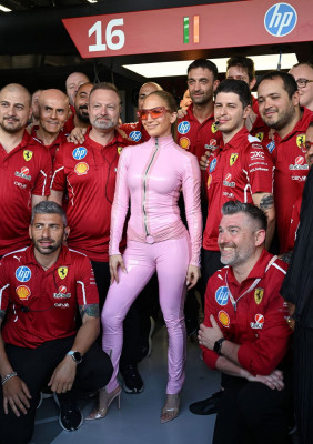 Jennifer Lopez – at F1 Grand Prix of Saudi Arabia in Jeddah