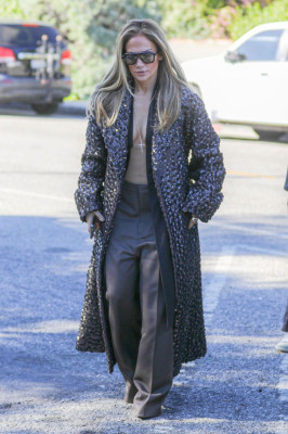 Jennifer Lopez out in Beverly Hills