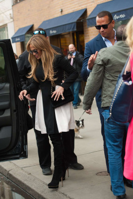 Jennifer Lopez and Alex Rodriguez out in New York City