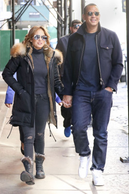 Jennifer Lopez and Alex Rodriguez – SoHo