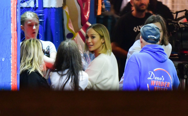 Jennifer Lopez - &#039;Marry Me&#039; On Set in Brooklyn 10/01/2019