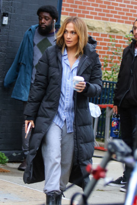 Jennifer Lopez - &#039;Marry Me&#039; On Set in New York 10/10/2019