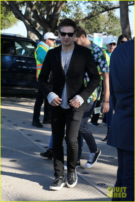 Jeremy Renner - Super Bowl in Miami 02/02/2020