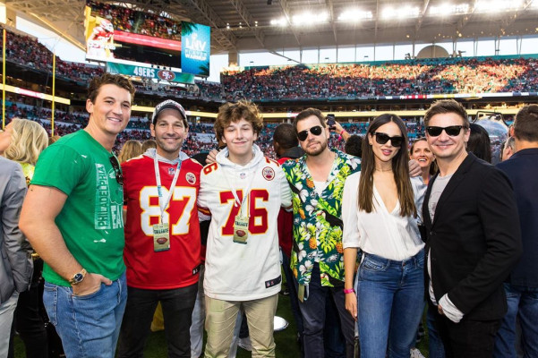 Jeremy Renner - Super Bowl in Miami 02/02/2020