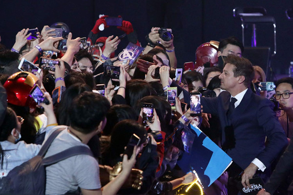 Jeremy Renner - Avengers Endgame Seoul Premiere 04/15/2019