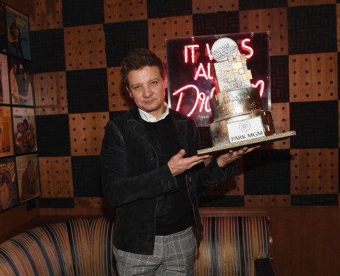 Jeremy Renner - On The Record Speakeasy And Club Party in Las Vegas 01/19/2020