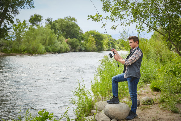Jeremy Renner by John Russo for Amazon Collaboration The Outdoorsman (2019)