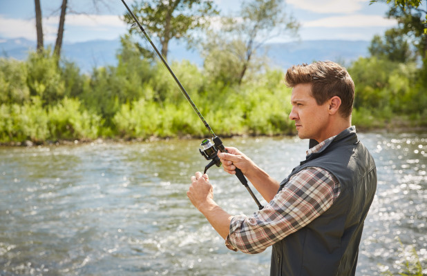 Jeremy Renner by John Russo for Amazon Collaboration The Outdoorsman (2019)