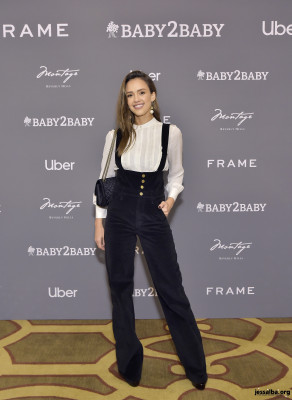 Jessica Alba - The Baby2Baby Holiday Party Presented By FRAME And Uber 12/15/19