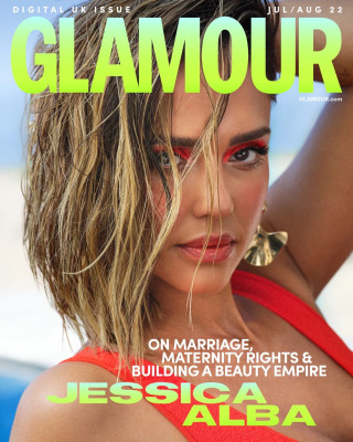 Jessica Alba by Dennis Leupold for Glamour Magazine (July/August 2022)