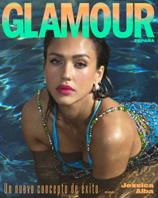 Jessica Alba by Dennis Leupold for Glamour Magazine (July/August 2022)